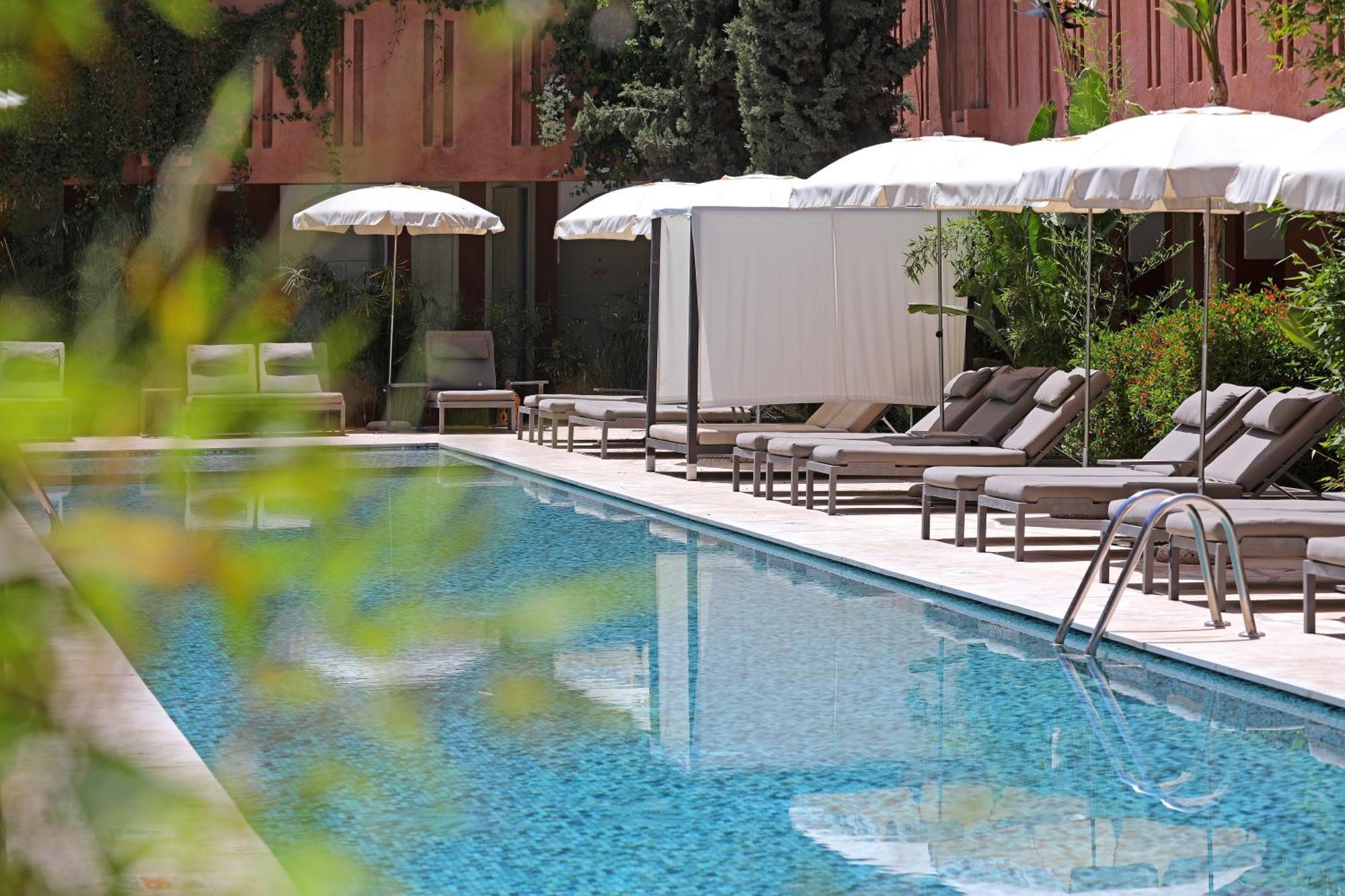 켄지 클럽 악달 메디나 - 올 인클루시브 Lahebichate 외부 사진 The swimming pool at the hotel