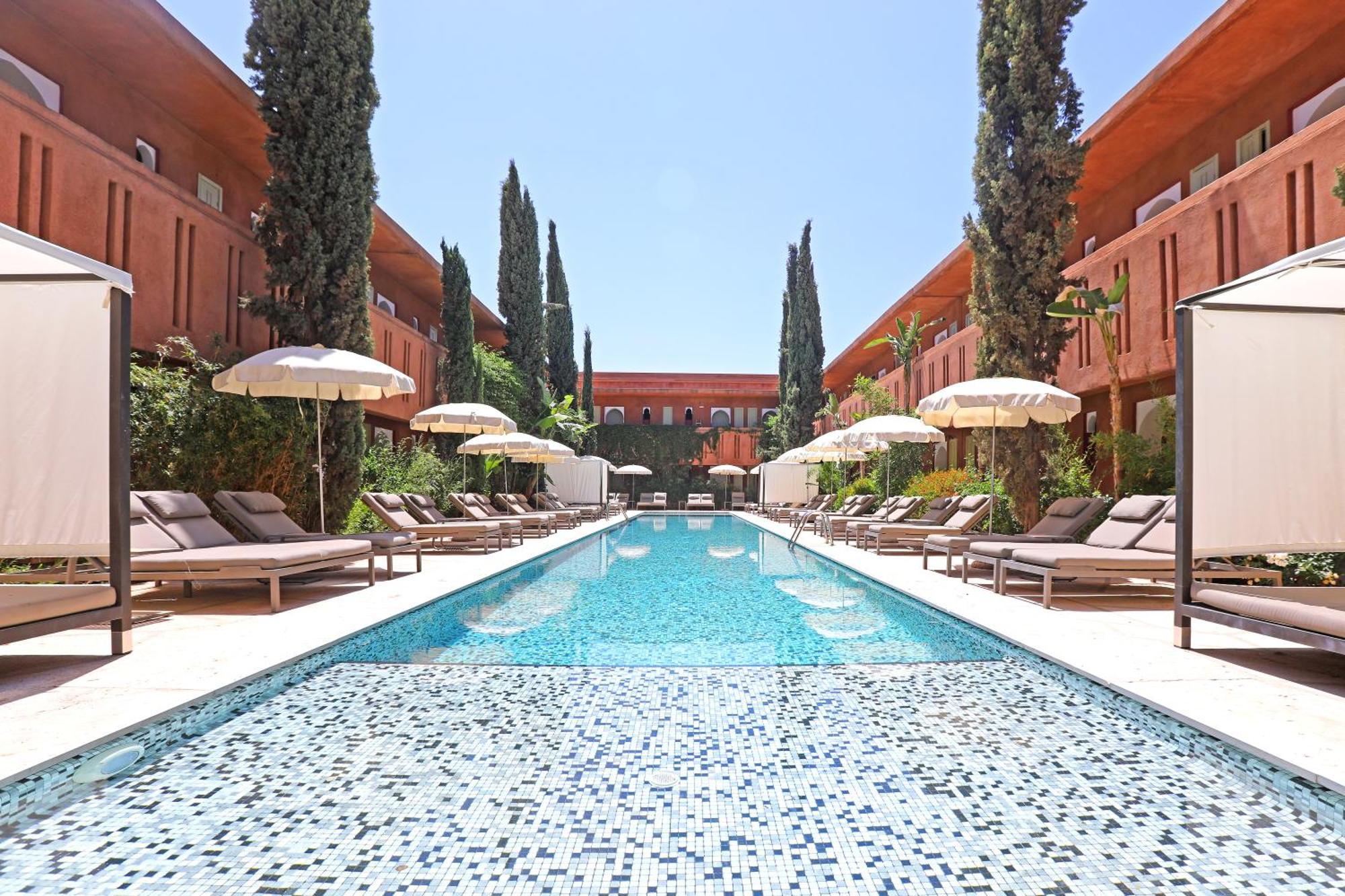 켄지 클럽 악달 메디나 - 올 인클루시브 Lahebichate 외부 사진 The swimming pool at the hotel
